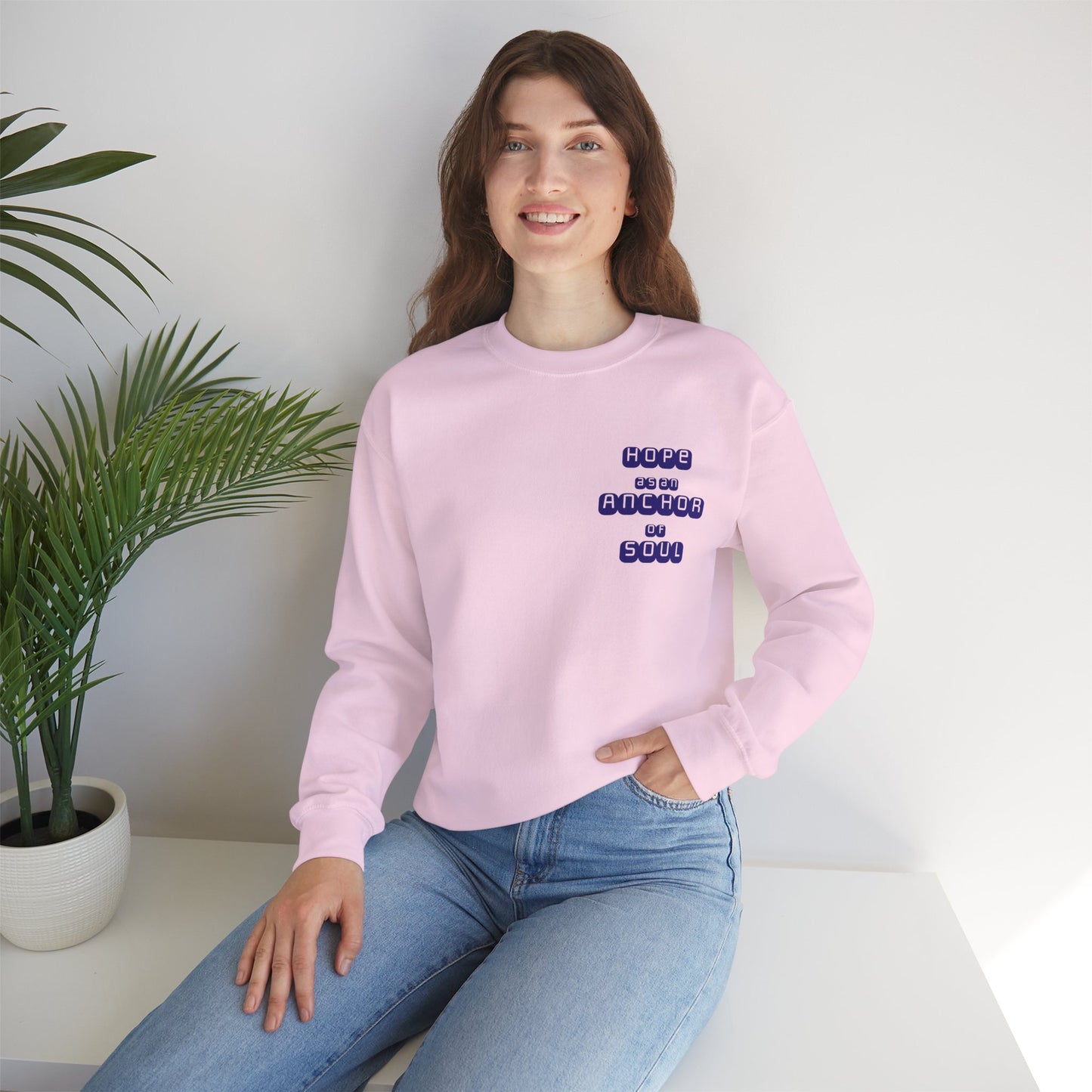 Hope as an Anchor Crewneck Sweatshirt - Unisex Heavy Blend™