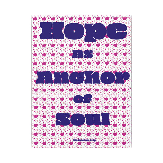 Canvas Print - Hope as Anchor of Soul
