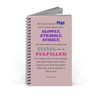 Spiral Journal with Empowering Scripture - Gifts a blessing