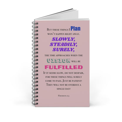 Spiral Journal with Empowering Scripture - Gifts a blessing